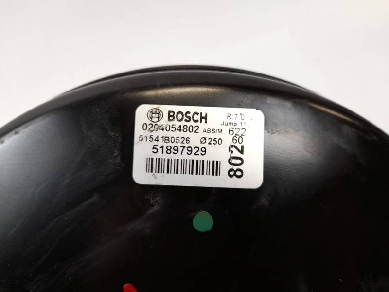 Recambio de servofreno para fiat doblo ii cargo (263) furgón base referencia OEM IAM 51897929  0204054802