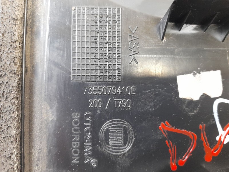 Recambio de moldura para fiat doblo ii cargo (263) furgón base referencia OEM IAM 7355079410E  