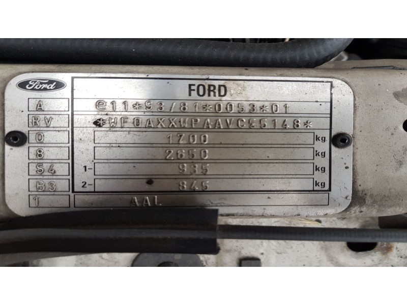 ford escort vi (gal, aal, abl) del año 1997