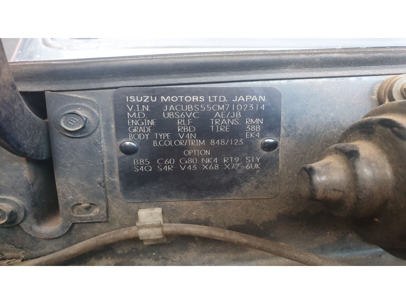 isuzu trooper (ubs) del año 1988