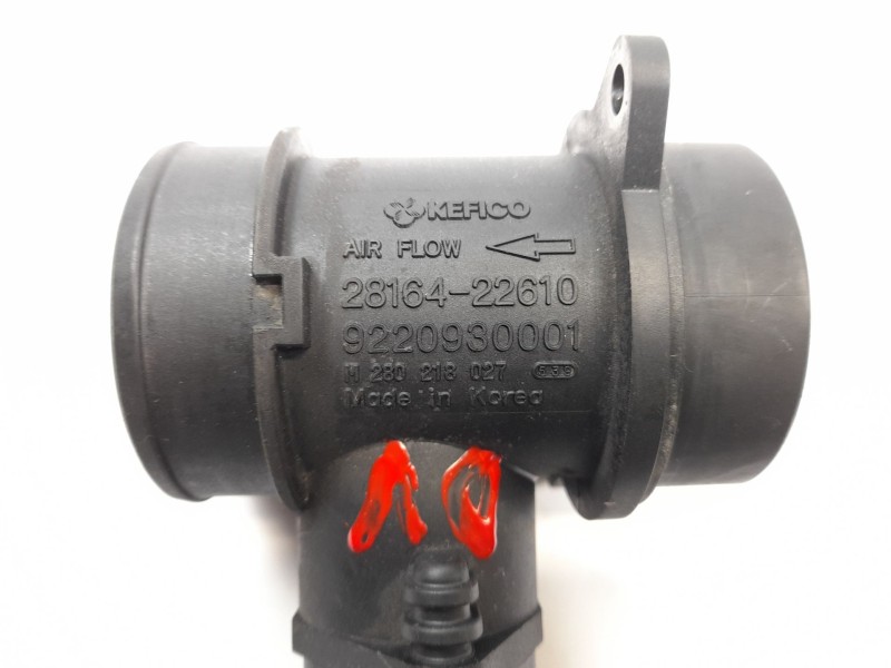 Recambio de caudalimetro para hyundai accent sedán (lc) 1.3 referencia OEM IAM 2816422610 M280218027 9220930001