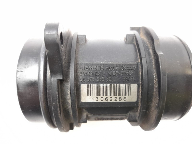 Recambio de caudalimetro para citroen c3 1.4 hdi premier referencia OEM IAM 9657533680  5WK9631