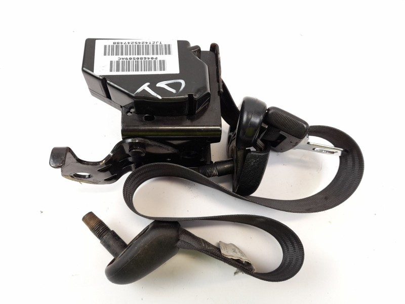 Recambio de cinturon seguridad trasero izquierda para chrysler voyager (rg) 2.5 crd cat referencia OEM IAM p04680509ac  