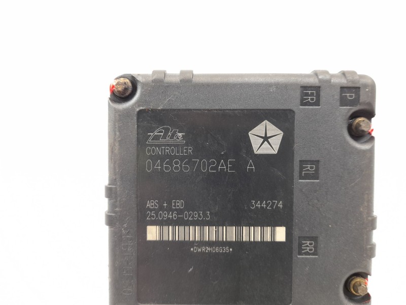 Recambio de abs para chrysler voyager (rg) 2.5 crd cat referencia OEM IAM 04686702AE 25094602933 25020409533