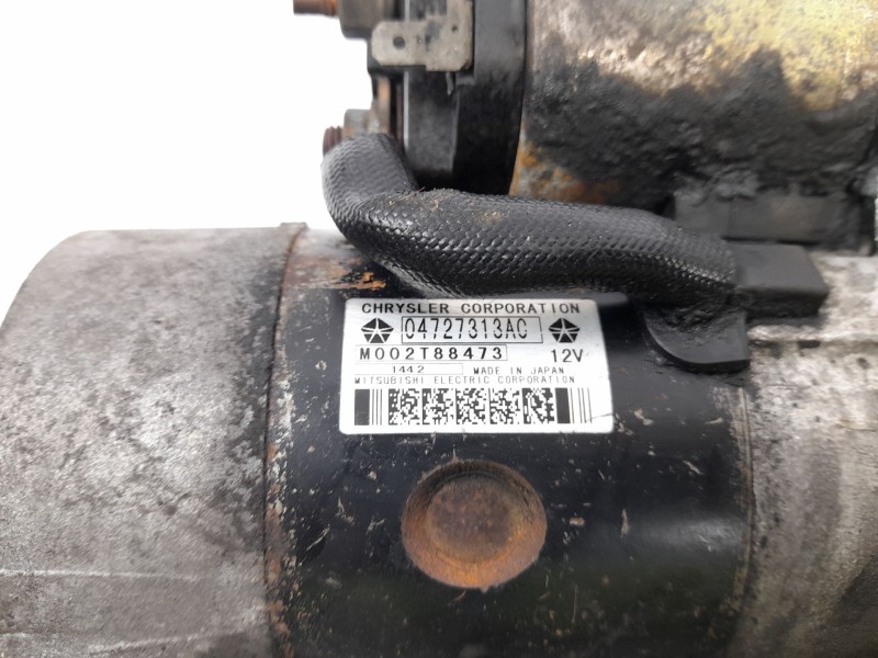 Recambio de motor arranque para chrysler voyager (rg) 2.5 crd cat referencia OEM IAM 04727313AC  M002T88473