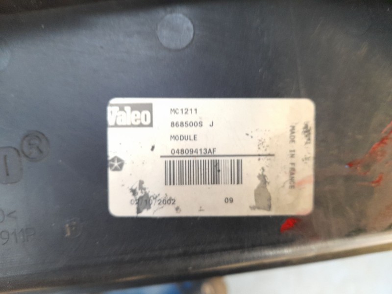 Recambio de electroventilador para chrysler voyager (rg) 2.5 crd cat referencia OEM IAM 868500S  