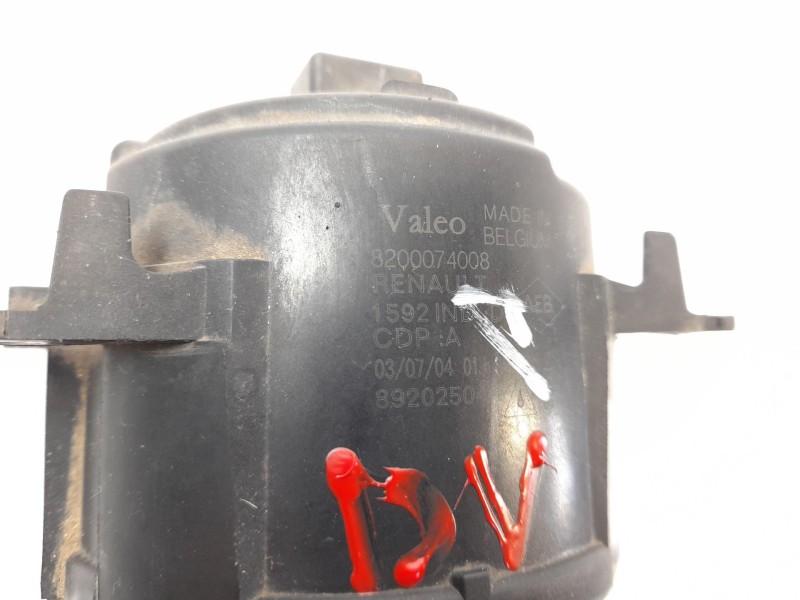 Recambio de faro antiniebla derecho para renault scenic ii 1.9 dci diesel referencia OEM IAM 8200074008  89202504