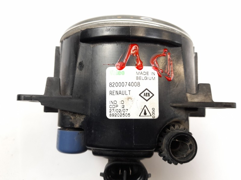Recambio de faro antiniebla izquierdo para renault scenic ii 1.9 dci diesel referencia OEM IAM 8200074008  89202505
