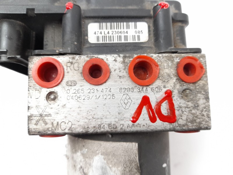 Recambio de abs para renault scenic ii 1.9 dci diesel referencia OEM IAM 8200344606 0265800387 0265231474