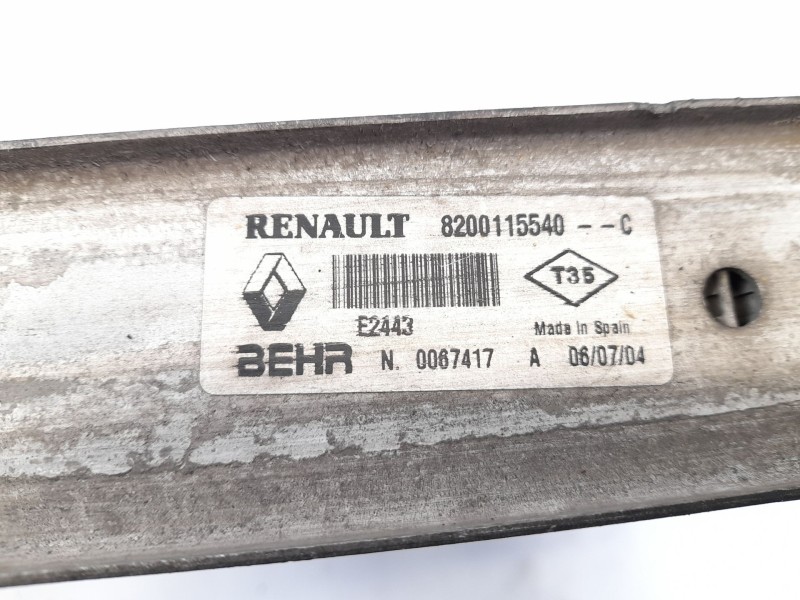 Recambio de intercooler para renault scenic ii 1.9 dci diesel referencia OEM IAM 8200115540 E2443 160132153F