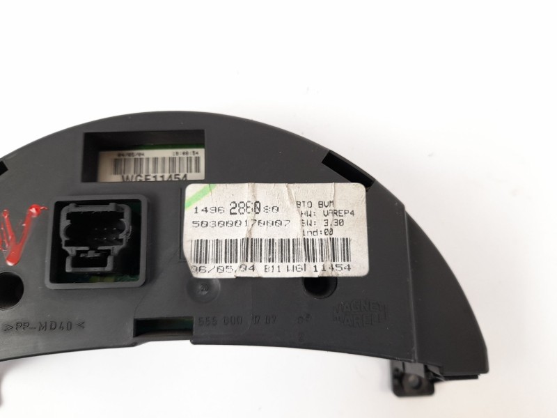Recambio de pantalla multifuncion para fiat ulysse (179_) 2.2 jtd referencia OEM IAM 1496286080  503000170007