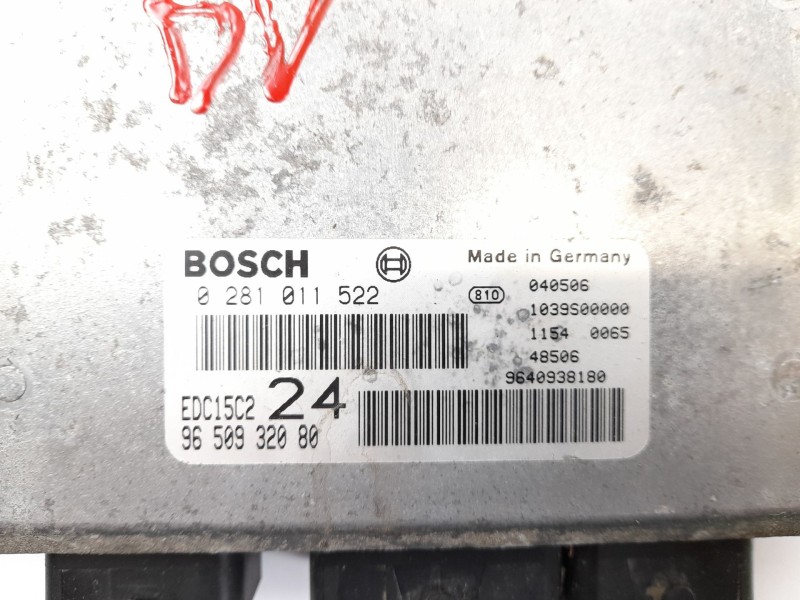 Recambio de centralita motor uce para fiat ulysse (179_) 2.2 jtd referencia OEM IAM 9650932080 0281011522 9640938180