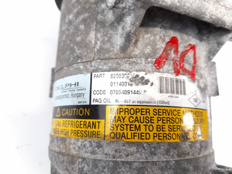 Recambio de compresor aire acondicionado para renault scenic ii 1.9 dci diesel referencia OEM IAM 01140018  