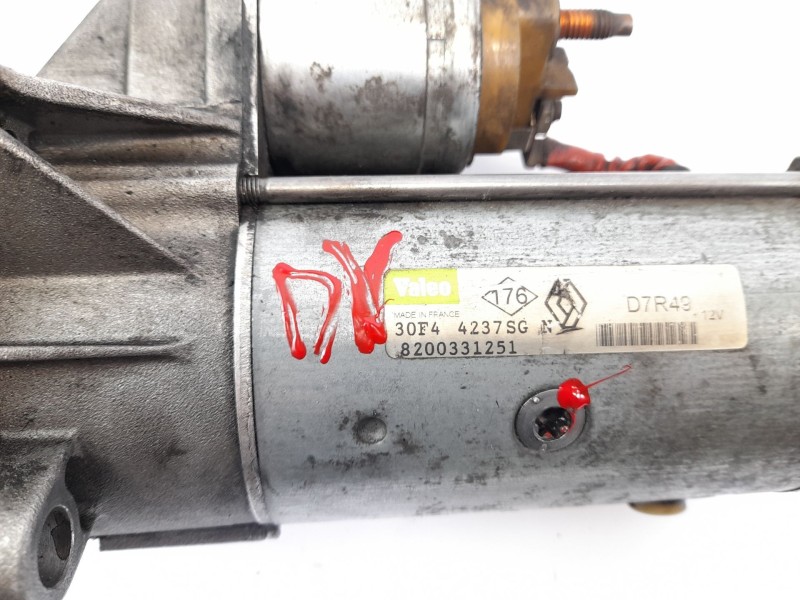 Recambio de motor arranque para renault scenic ii 1.9 dci diesel referencia OEM IAM 8200331251  D7R49