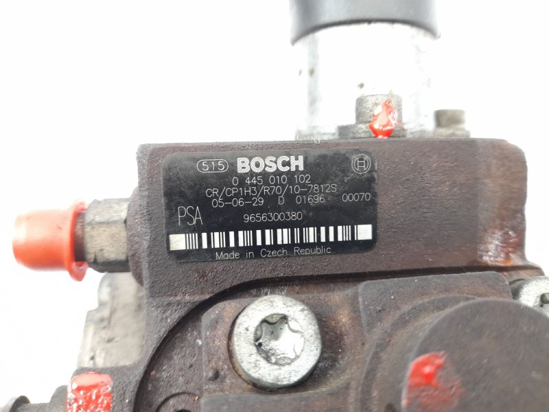 Recambio de bomba inyeccion para citroen c3 1.4 hdi premier referencia OEM IAM 9656300380  0445010102