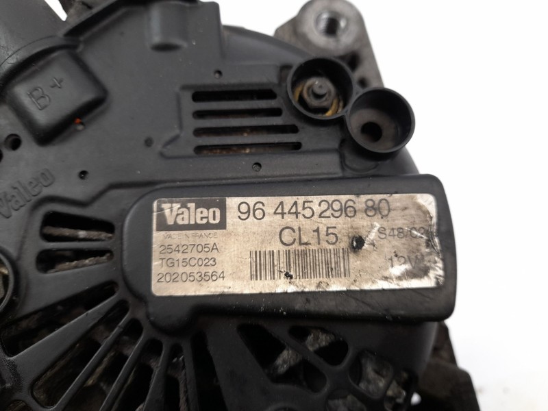 Recambio de alternador para citroen c3 1.4 hdi premier referencia OEM IAM 9644529680 TG15C023 2542705A