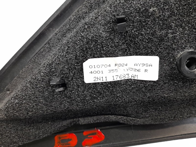 Recambio de retrovisor izquierdo para ford fusion (cbk) ambiente referencia OEM IAM 2N1117683AM  