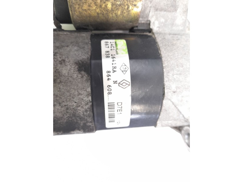 Recambio de motor arranque para renault kangoo 1.2 i referencia OEM IAM 867838864608  
