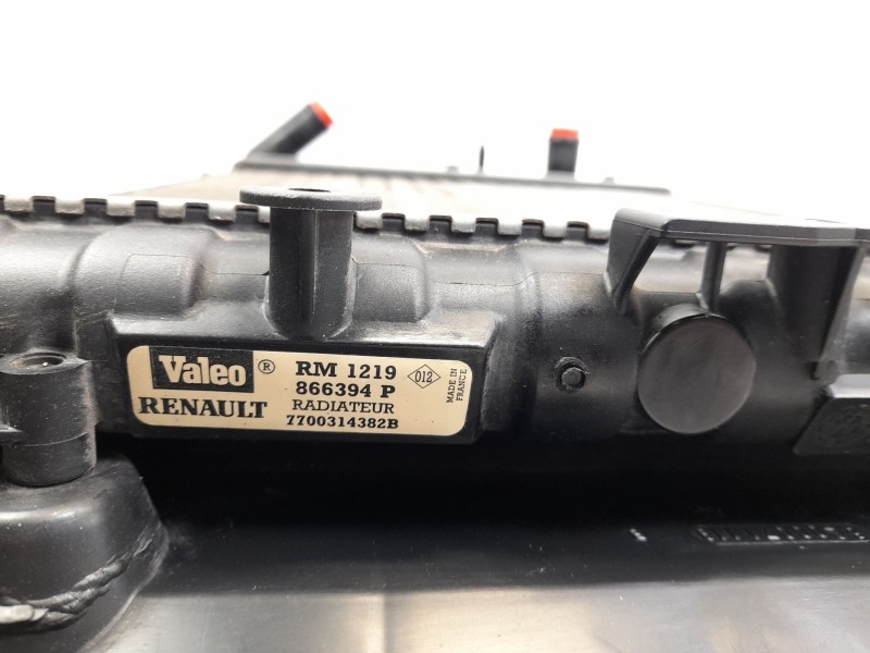 Recambio de radiador agua para renault kangoo 1.2 i referencia OEM IAM 7700314382B  866394P