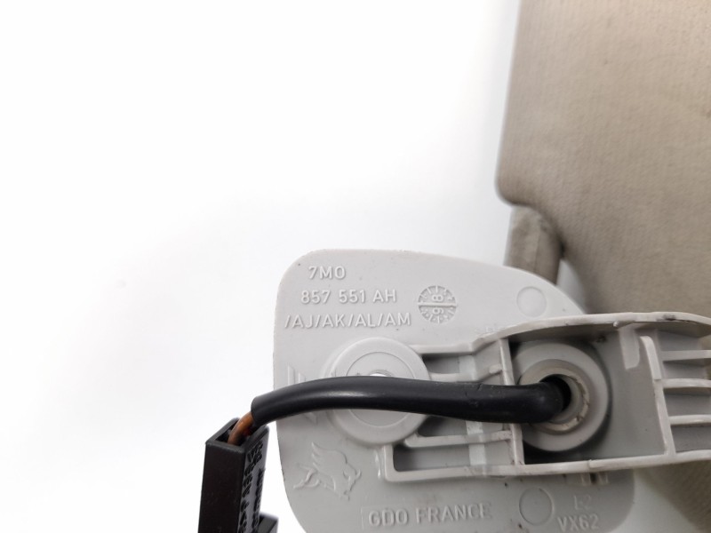 Recambio de parasol izquierdo para volkswagen sharan (7m8) 1.9 tdi referencia OEM IAM 7M0857551AH  