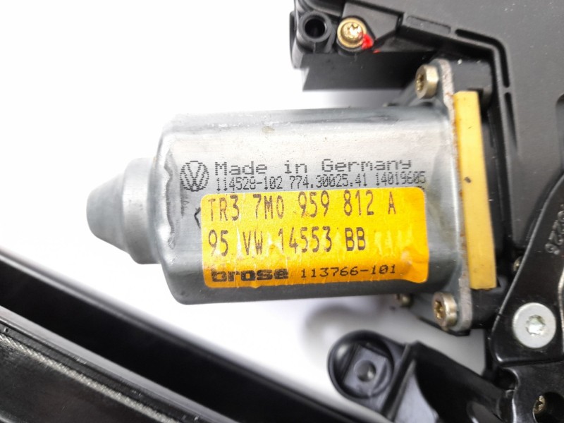 Recambio de elevalunas trasero derecho para volkswagen sharan (7m8) 1.9 tdi referencia OEM IAM 7M0959812A 114528102 95VW14553BB