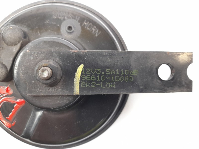 Recambio de claxon para kia carens iii monospace un 2.0 crdi referencia OEM IAM 966101D000  28R000033