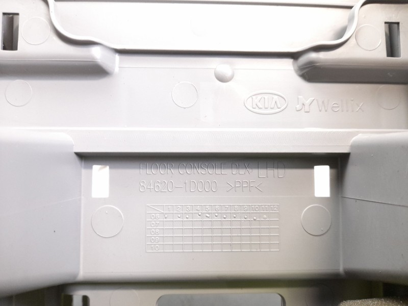 Recambio de consola central para kia carens iii monospace un 2.0 crdi referencia OEM IAM 846201D000  
