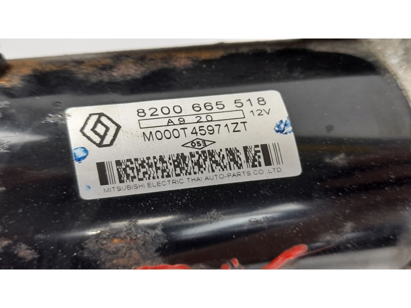 Recambio de motor arranque para renault megane iii coupe dynamique referencia OEM IAM 8200665518 M000T45971ZT 