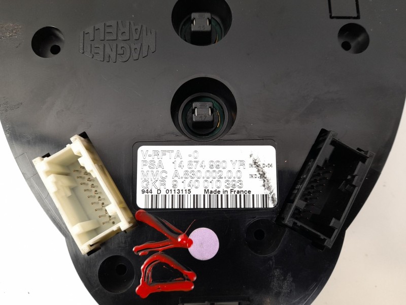 Recambio de mando climatizador para fiat ulysse (179_) 2.2 jtd referencia OEM IAM 14874990YR 9140010393 A83000200