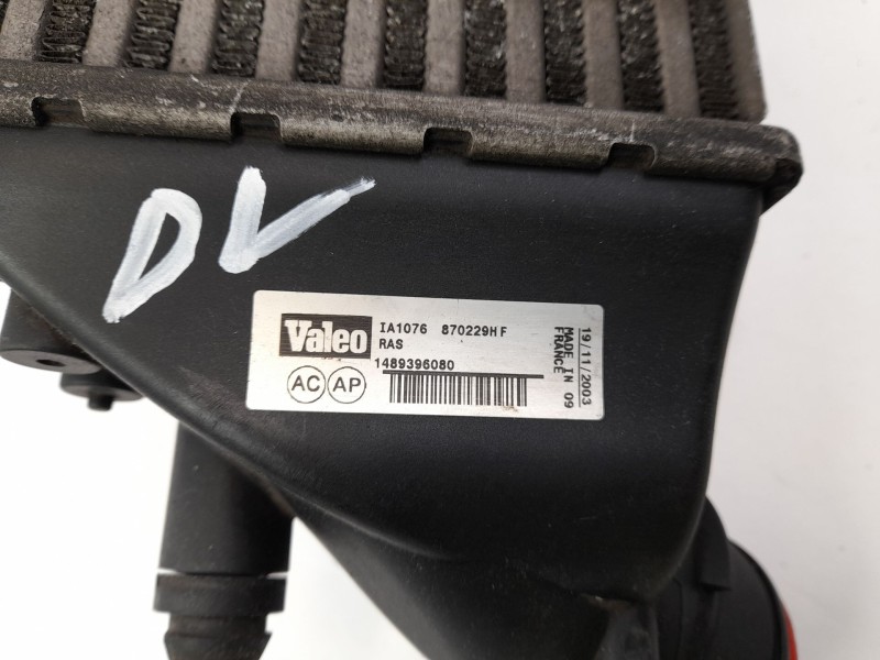 Recambio de intercooler para fiat ulysse (179_) 2.2 jtd referencia OEM IAM 1489396080  870229HF