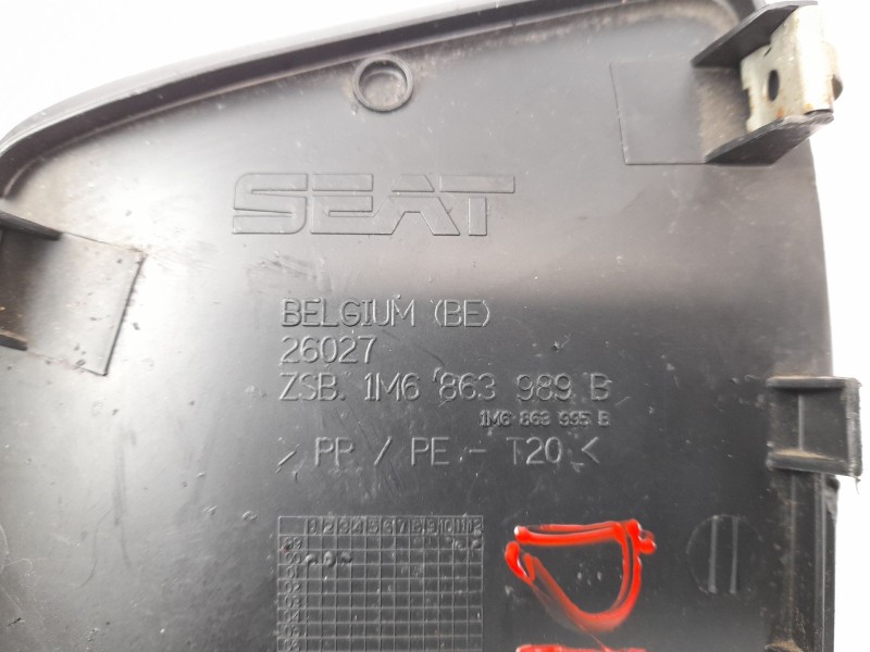 Recambio de moldura para seat leon (1m1) 1.9 tdi referencia OEM IAM 1M6863989B  