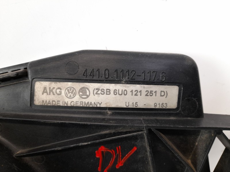 Recambio de electroventilador para skoda felicia ii (6u1) 1.9 d referencia OEM IAM 6U0121251D  441011121176