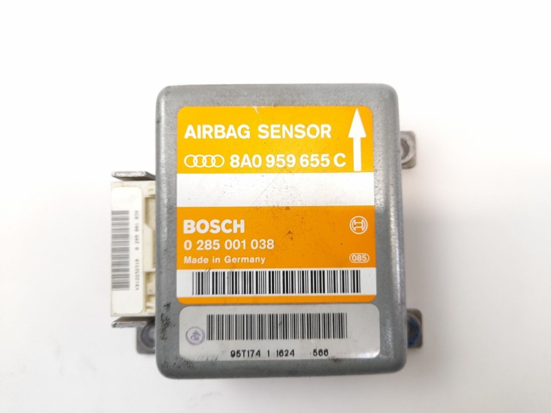 Recambio de centralita airbag para audi a4 berlina (b5) 1.9 tdi referencia OEM IAM 8A0959655C 95T174 0285001038