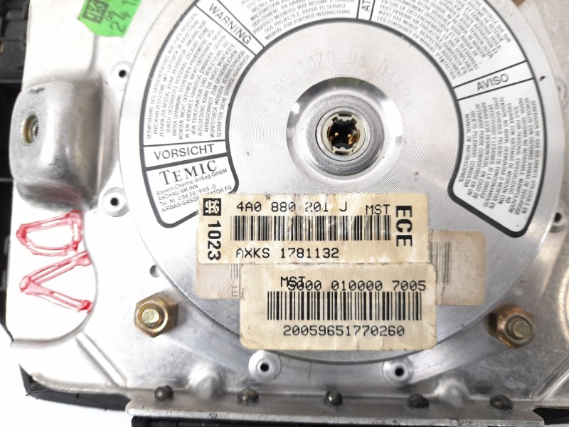 Recambio de airbag delantero izquierdo para audi a4 berlina (b5) 1.9 tdi referencia OEM IAM 4A0880201J  50000100007005