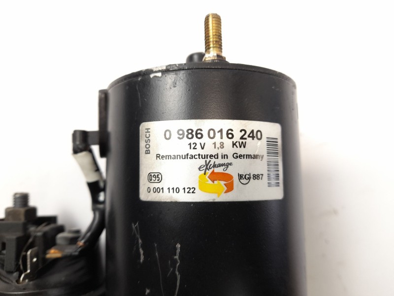 Recambio de motor arranque para audi a4 berlina (b5) 1.9 tdi referencia OEM IAM 0986016240 1005821478 0001110122