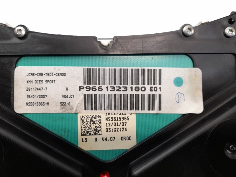 Recambio de cuadro instrumentos para peugeot 307 5p xs+hdi referencia OEM IAM P9661323180 216518703 281174477