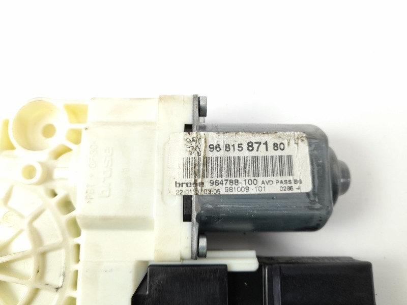 Recambio de motor elevalunas delantero derecho para peugeot 307 5p xs+hdi referencia OEM IAM 9681587180 997831101 964788100