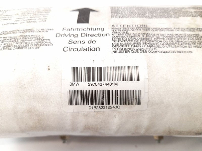 Recambio de airbag delantero derecho para bmw serie 3 touring (e46) 320d referencia OEM IAM 39704374401M  