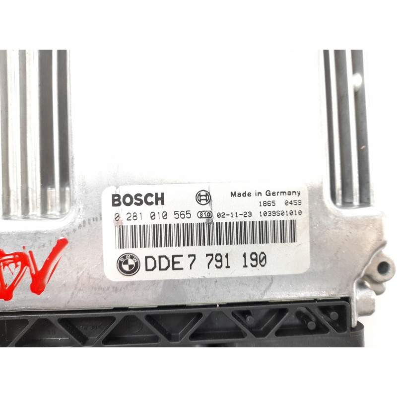 Recambio de centralita motor uce para bmw serie 3 touring (e46) 320d referencia OEM IAM DDE7791190 0281010565 7791305