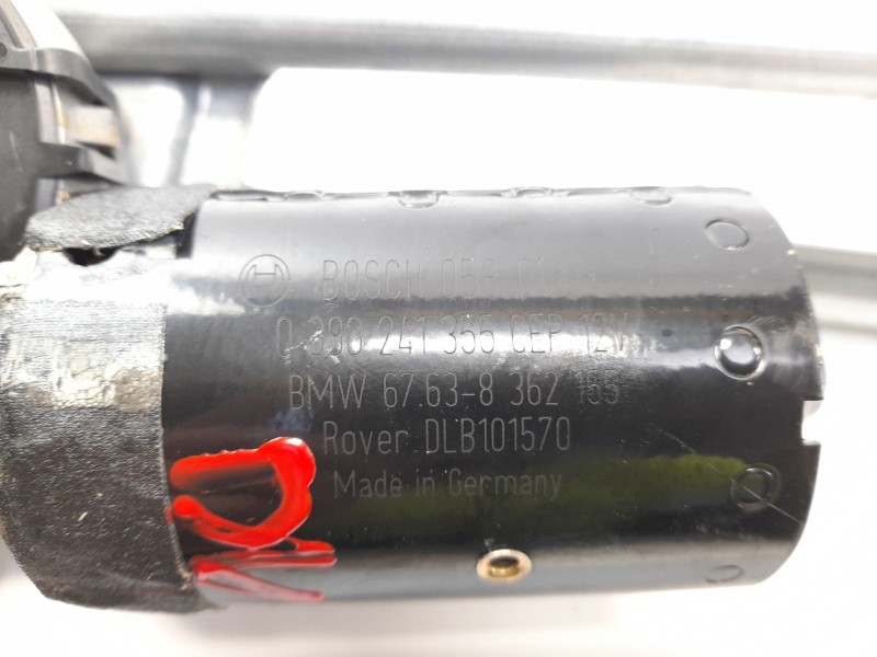 Recambio de motor limpia delantero para bmw serie 3 touring (e46) 320d referencia OEM IAM 67638362155 DLB101570 0390241355