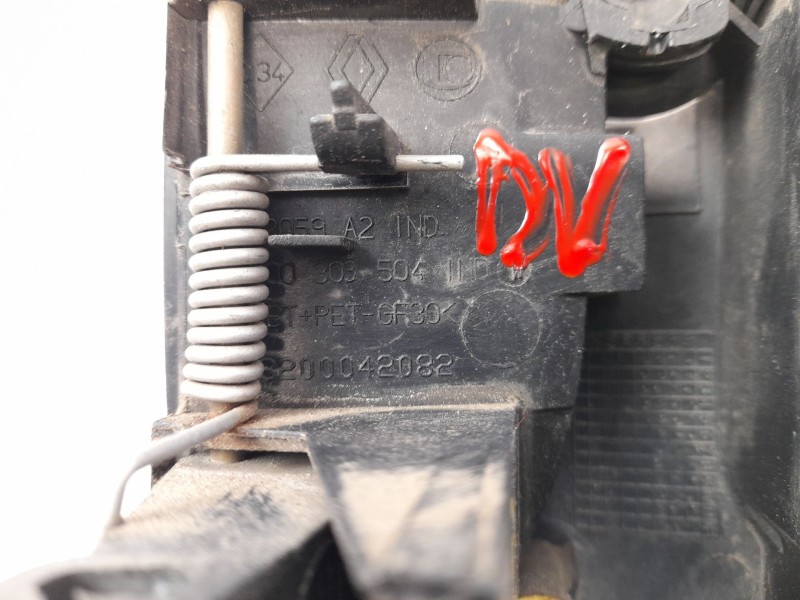 Recambio de maneta exterior lateral derecha para renault kangoo (f/kc0) alize referencia OEM IAM 820042082  7700303504