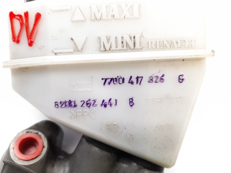 Recambio de bomba freno para renault kangoo (f/kc0) alize referencia OEM IAM 7700417826G 310027 8200262441B