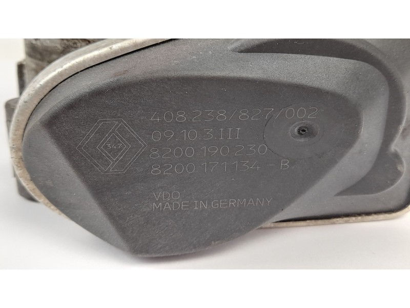 Recambio de caja mariposa para renault megane iii coupe dynamique referencia OEM IAM 408238827002 8200171134B 8200190230