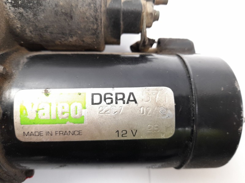 Recambio de motor arranque para peugeot 106 (s2) sketch referencia OEM IAM D6RA571  