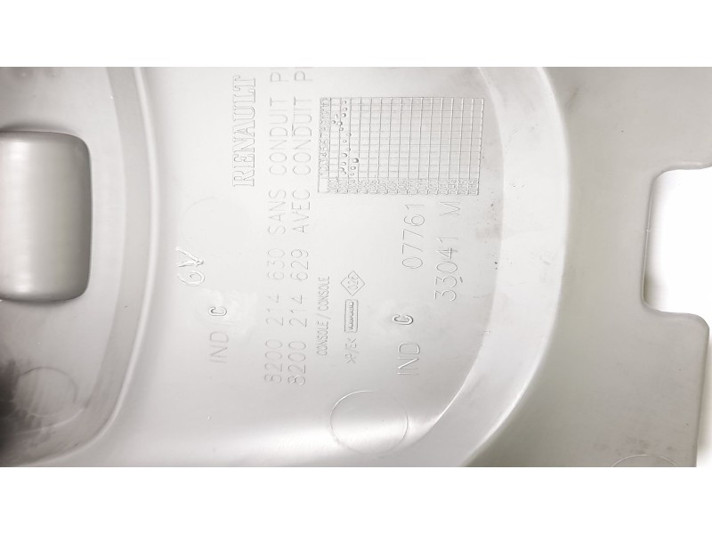 Recambio de consola central para nissan kubistar (x76) 1.5 dci referencia OEM IAM 8200214630 8200214629 