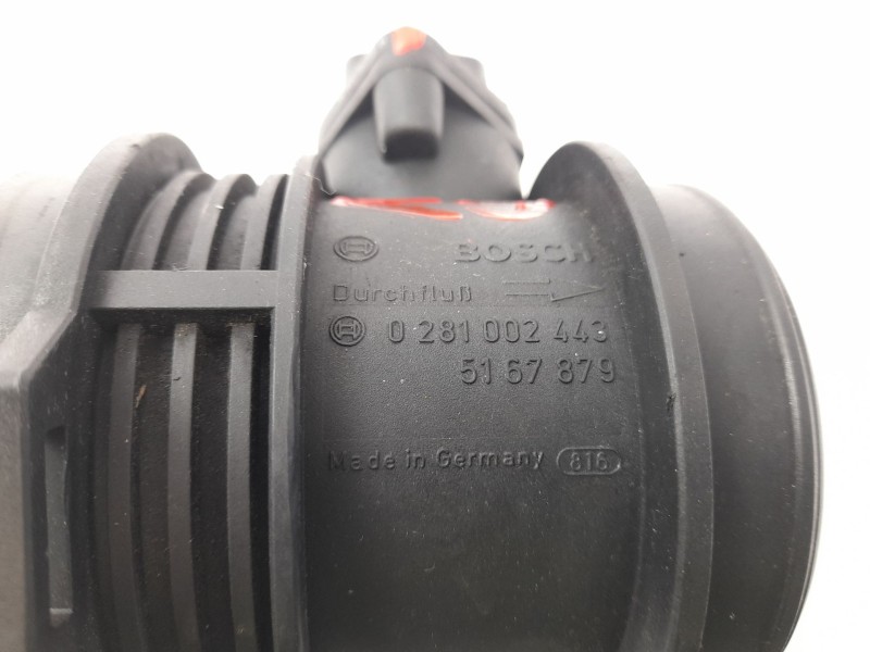 Recambio de caudalimetro para saab 9-3 (ys3d) 2.2 tid referencia OEM IAM 5167879  0281002443