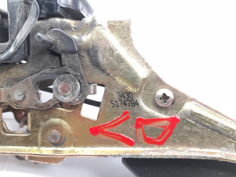 Recambio de cerradura puerta trasera derecha para saab 9-3 (ys3d) 2.2 tid referencia OEM IAM 5174784  