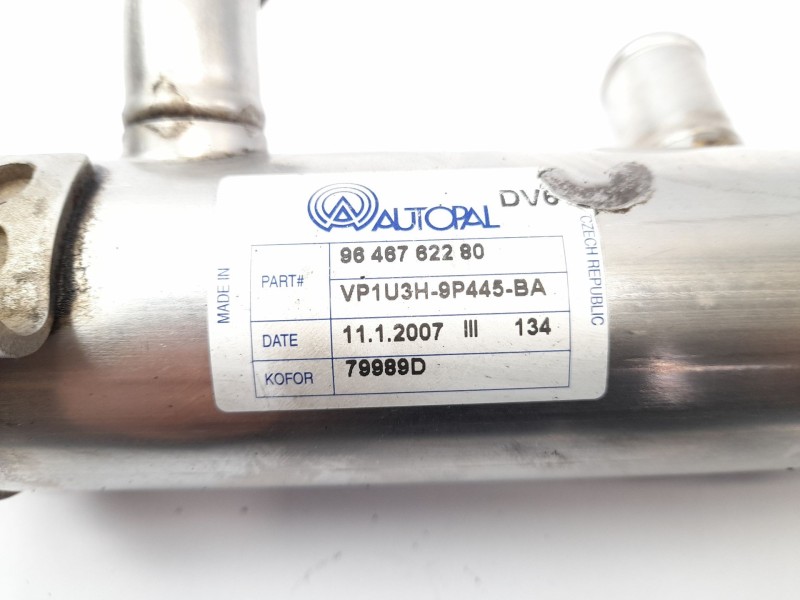 Recambio de enfriador egr para peugeot 307 5p xs+hdi referencia OEM IAM 9643762280 79989D VP1U3H9P445BA