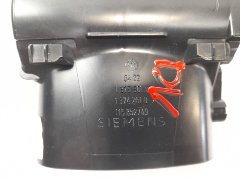 Recambio de rejilla del aire delantera central para bmw serie 5 touring (e34) 520i referencia OEM IAM 642213755610  