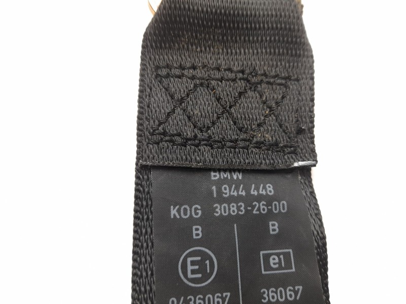 Recambio de cinturon seguridad trasero central para bmw serie 5 touring (e34) 520i referencia OEM IAM 1944448  